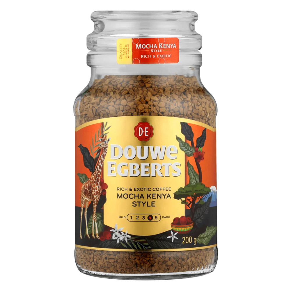 Buy Douwe Egberts Mocha Kenya Style Coffee 200g Online