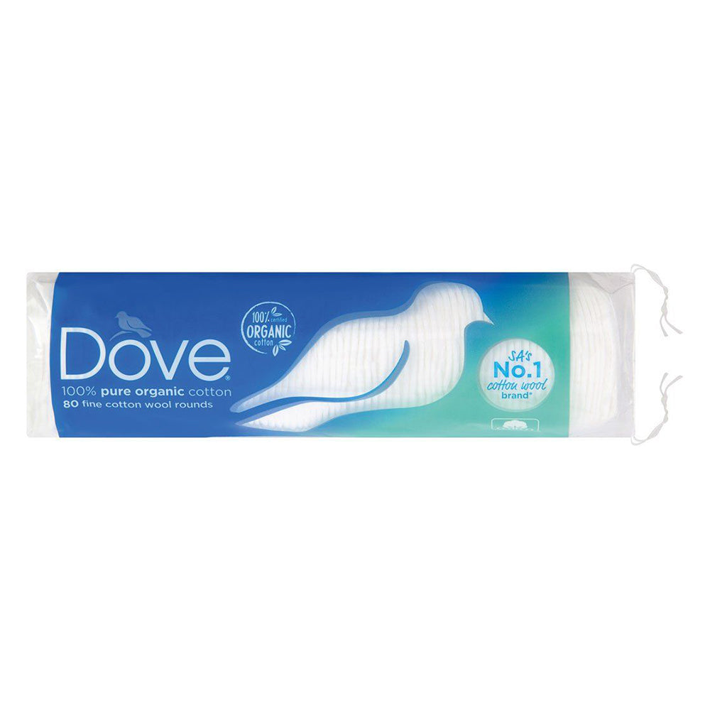 Buy Dove Cotton Wool Rounds 80s Online