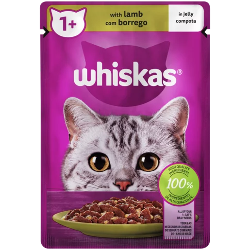 Whiskas Classic Meals Lamb in Jelly 85g Sachet