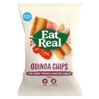 Buy Eat Real Quinoa Chips - Sundried Tomato & Roasted Garlic 30g Online