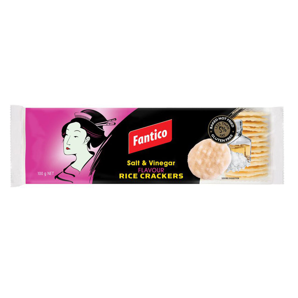 Buy Fantico Salt & Vinegar Rice Crackers Online