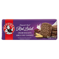 Bakers Red Label Vanilla Cream Biscuits 200g