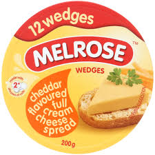 Melrose Cheese Wedges Cheddar 200g