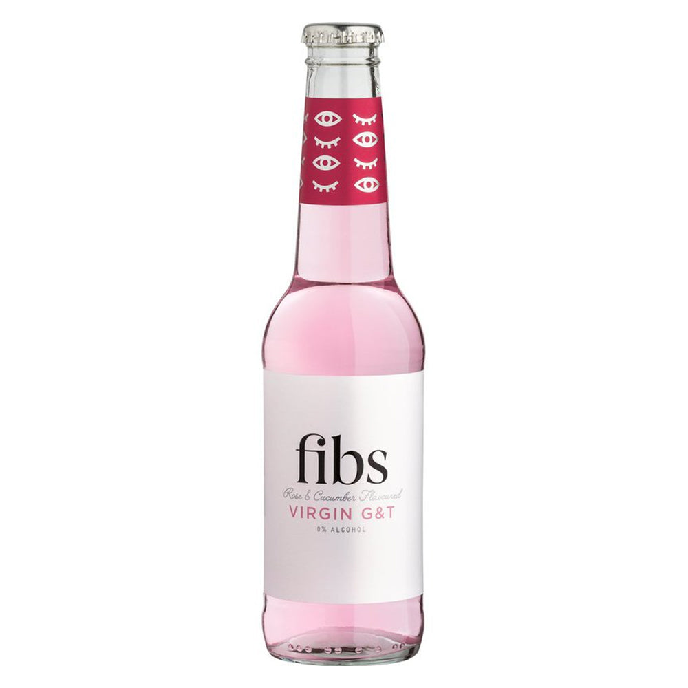 Buy FIBS Rose & Cucumber Virgin Gin & Tonic 4 Pack Online