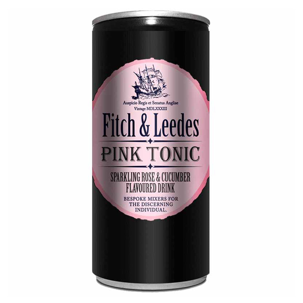 Buy Fitch & Leedes Pink Tonic 200ml 6 Pack Online