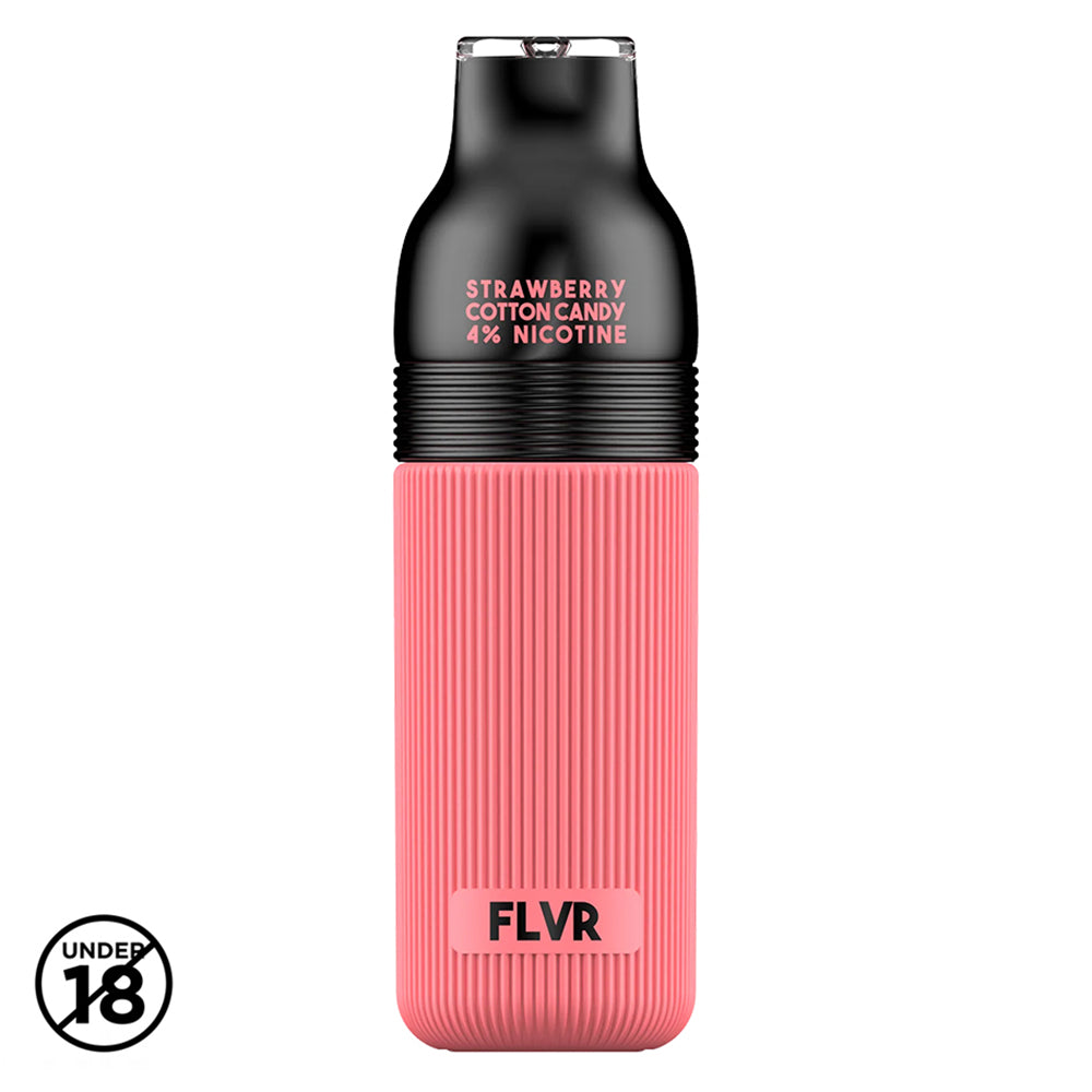 Buy FLVR Bar Disposable Vape - Strawberry Cotton Candy 4% Online