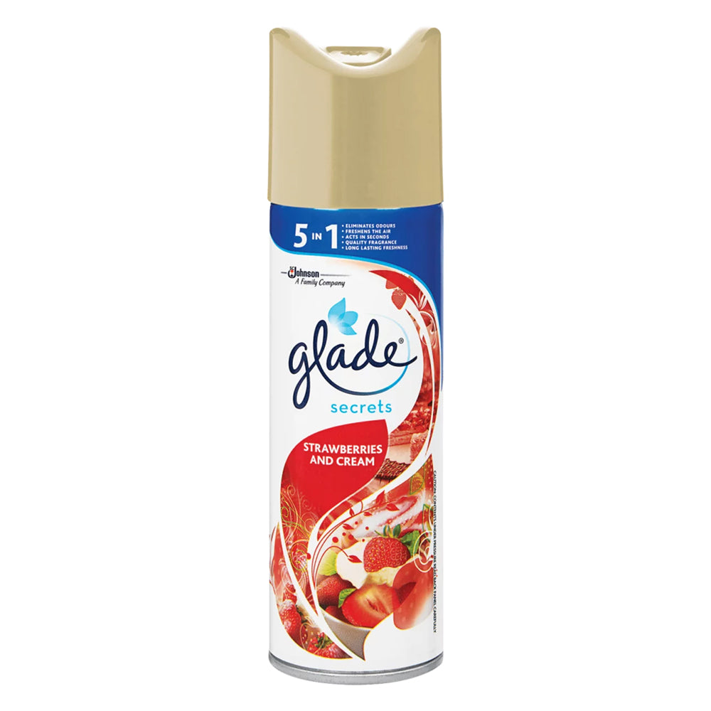 Buy Glade Air Freshener Strawberries & Cream 180ml Online