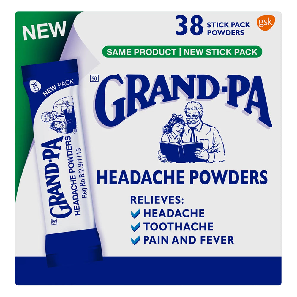 Buy Grand-Pa Headache Powders - 38 Pack Online