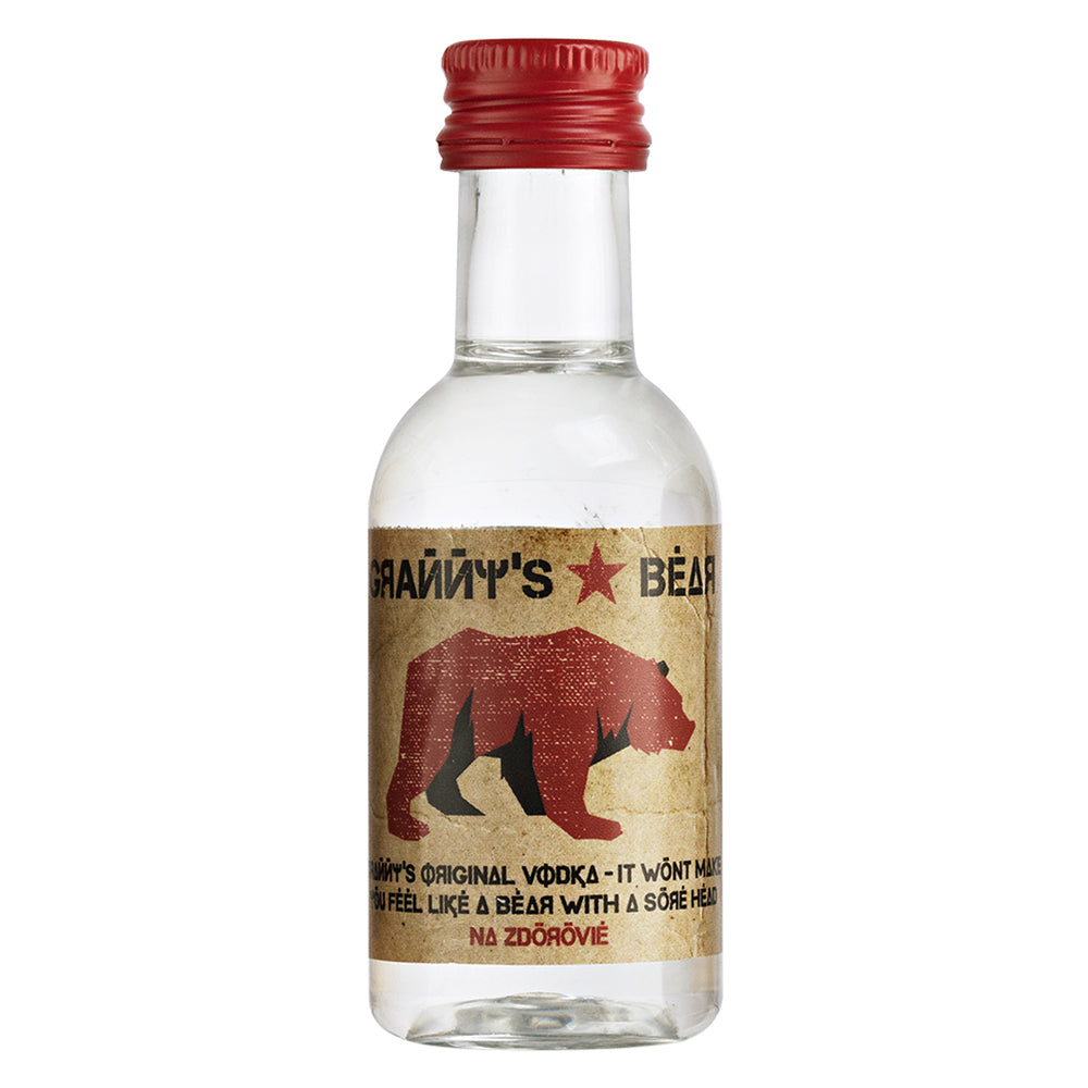 Buy Granny's Bear Sipping Vodka Mini 40ml Online
