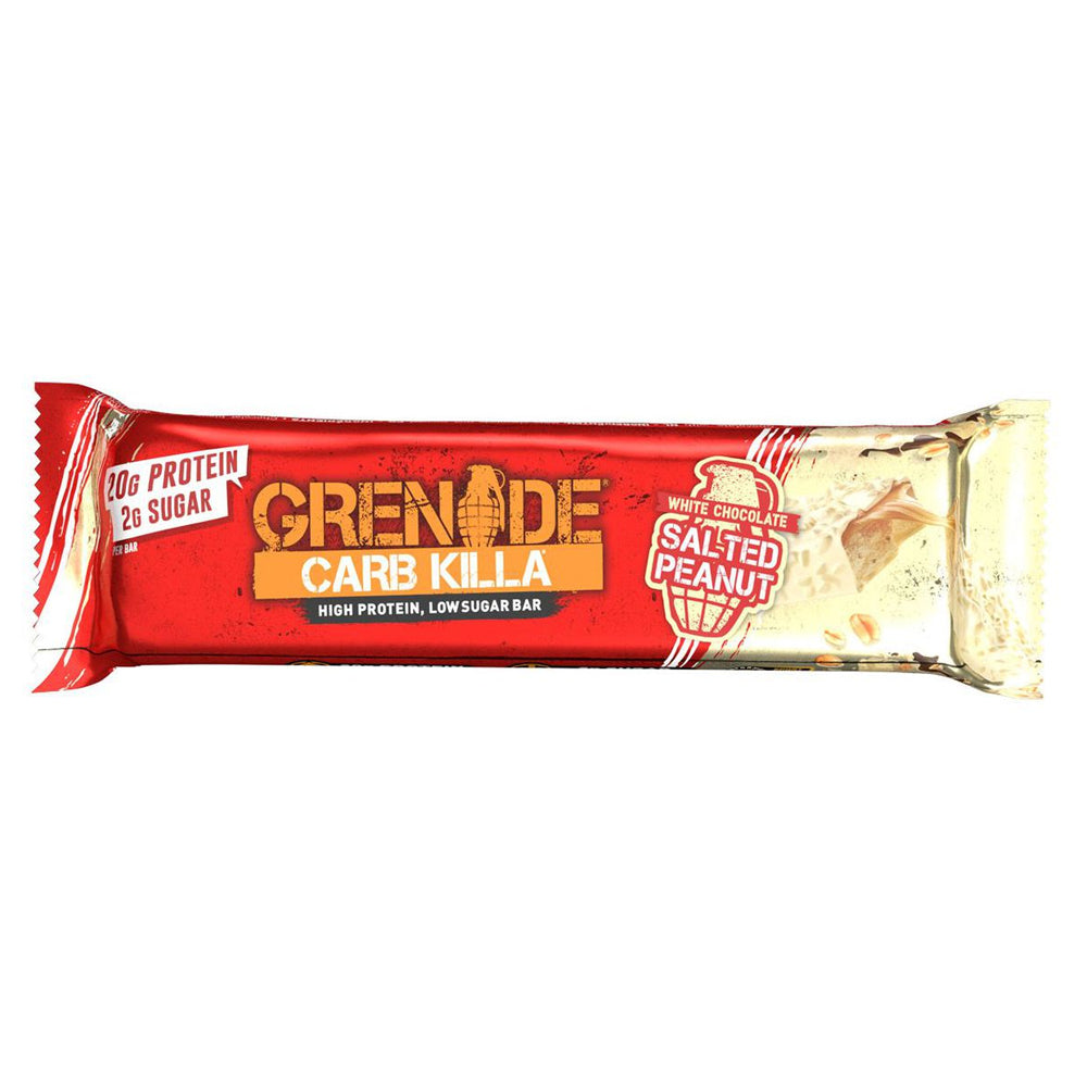 Buy Grenade Carb Killa - White Chocolate Salted Peanut Bar Online