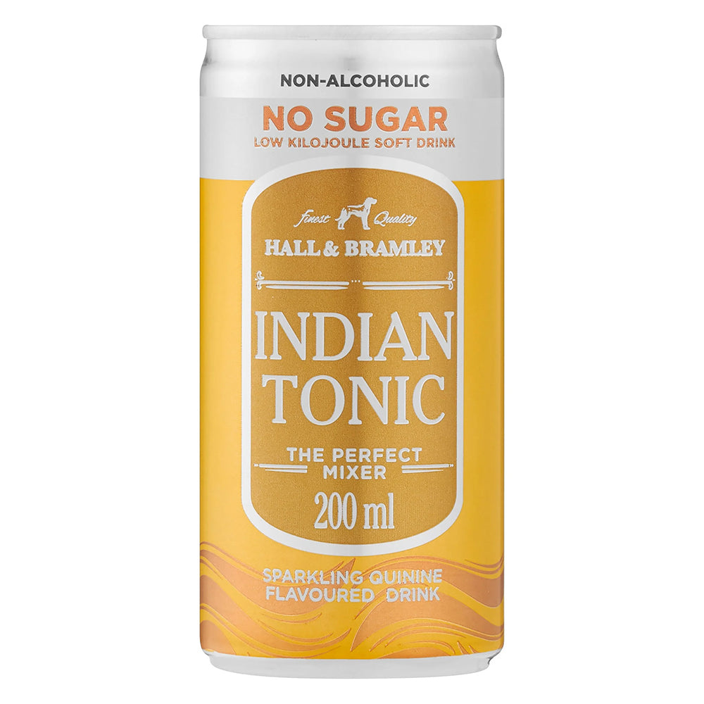 Buy Hall & Bramley Sugar Free Indian Tonic 200ml 6 Pack Online