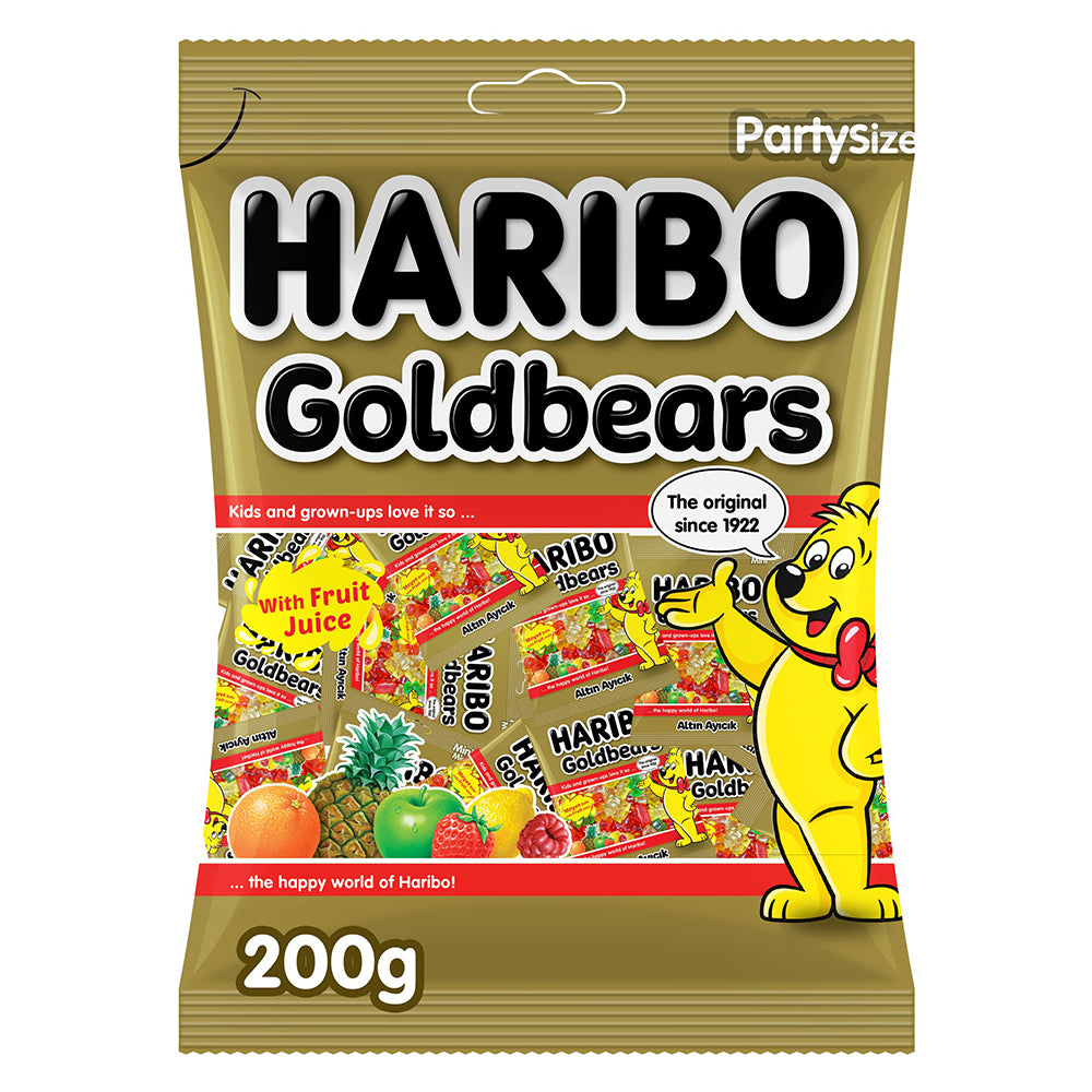 Buy Haribo Gold Bears Large Bag 200g Online