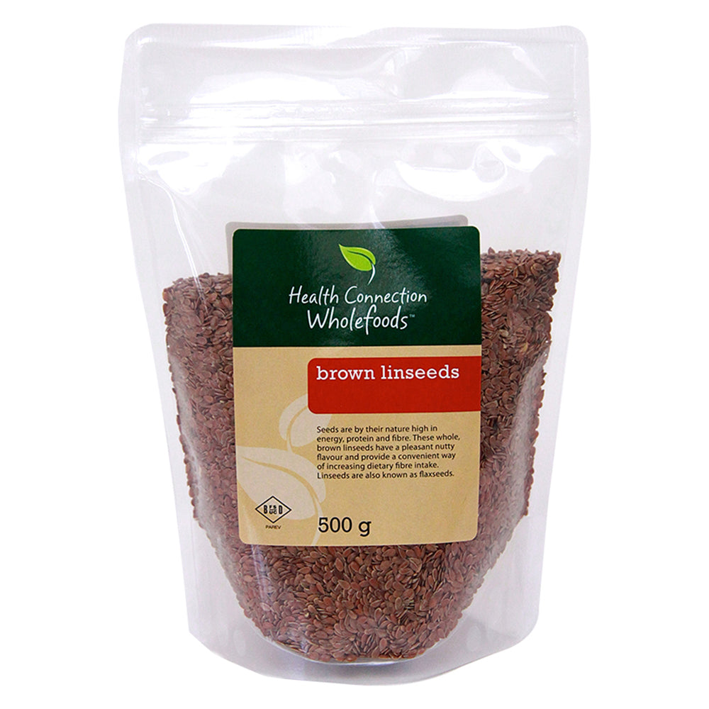 Buy Health Connection - Brown Linseeds 500g Online