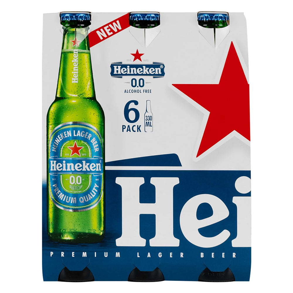 Buy Heineken 0.0 Alcohol-free Beer 6 Pack Online