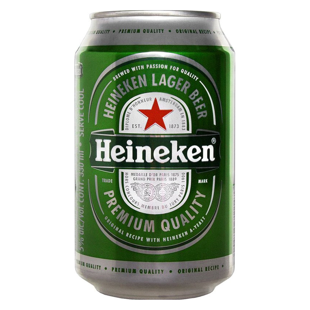 Buy Heineken Beer 330ml Can 6 Pack Online