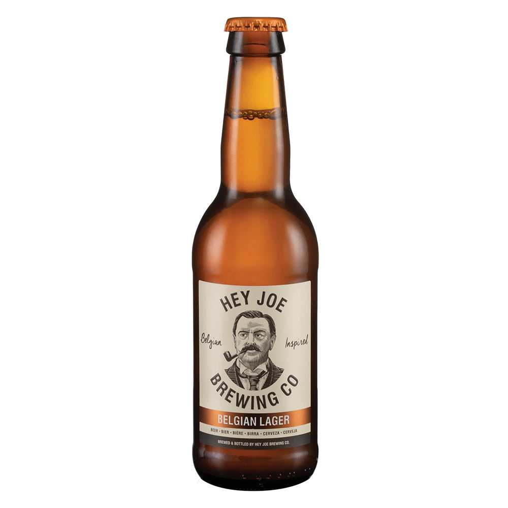 Hey Joe Belgian Lager Beer 340ml 6 Pack