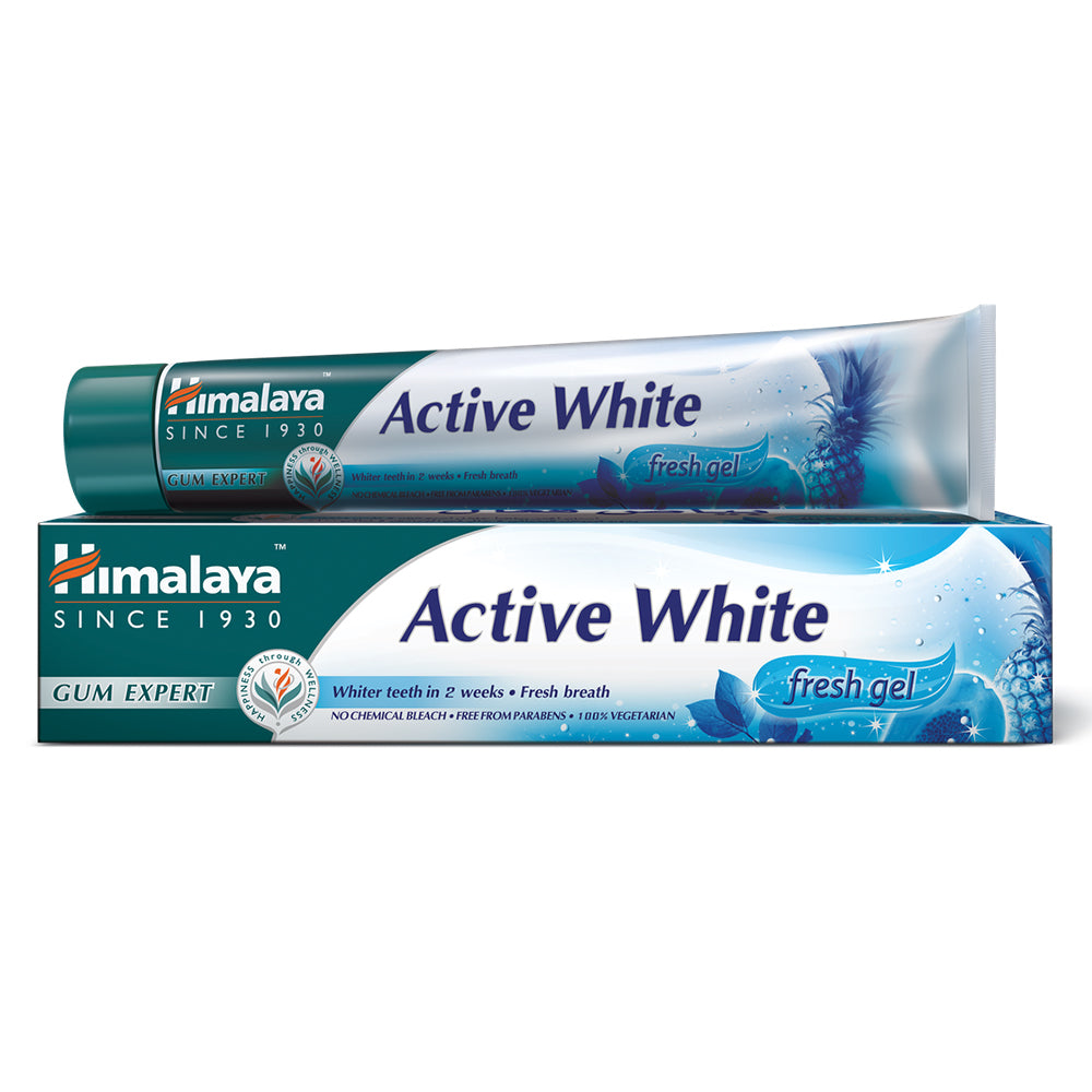 Buy Himalaya Active White Herbal Gel Toothpaste 75ml Online
