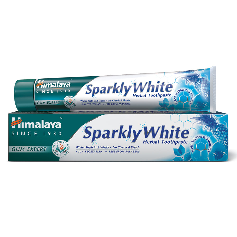 Buy Himalaya Toothpaste Sparkly White 75ml Online