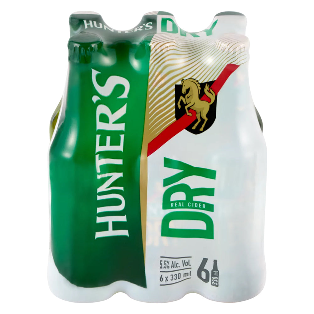 Buy Hunters Dry 330ml Bottle 6 Pack Online