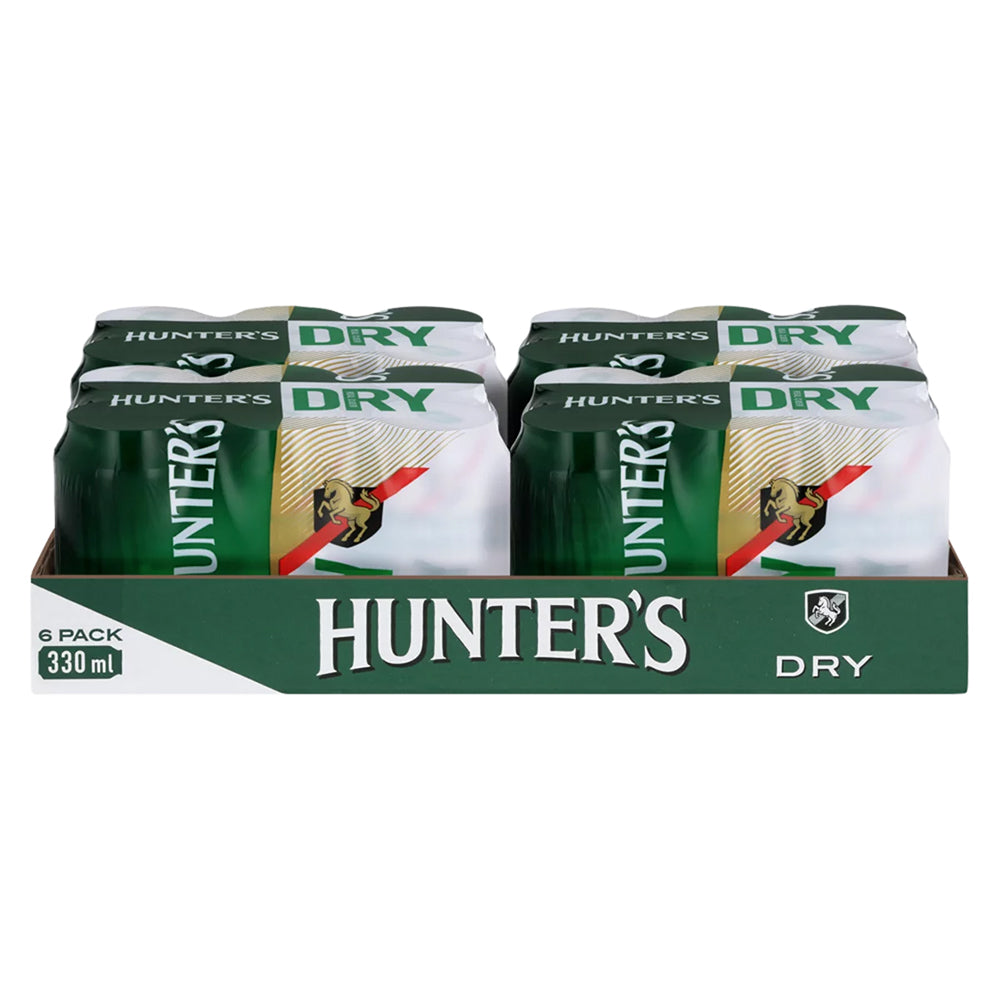 Buy Hunters Dry 330ml Can - Case Online