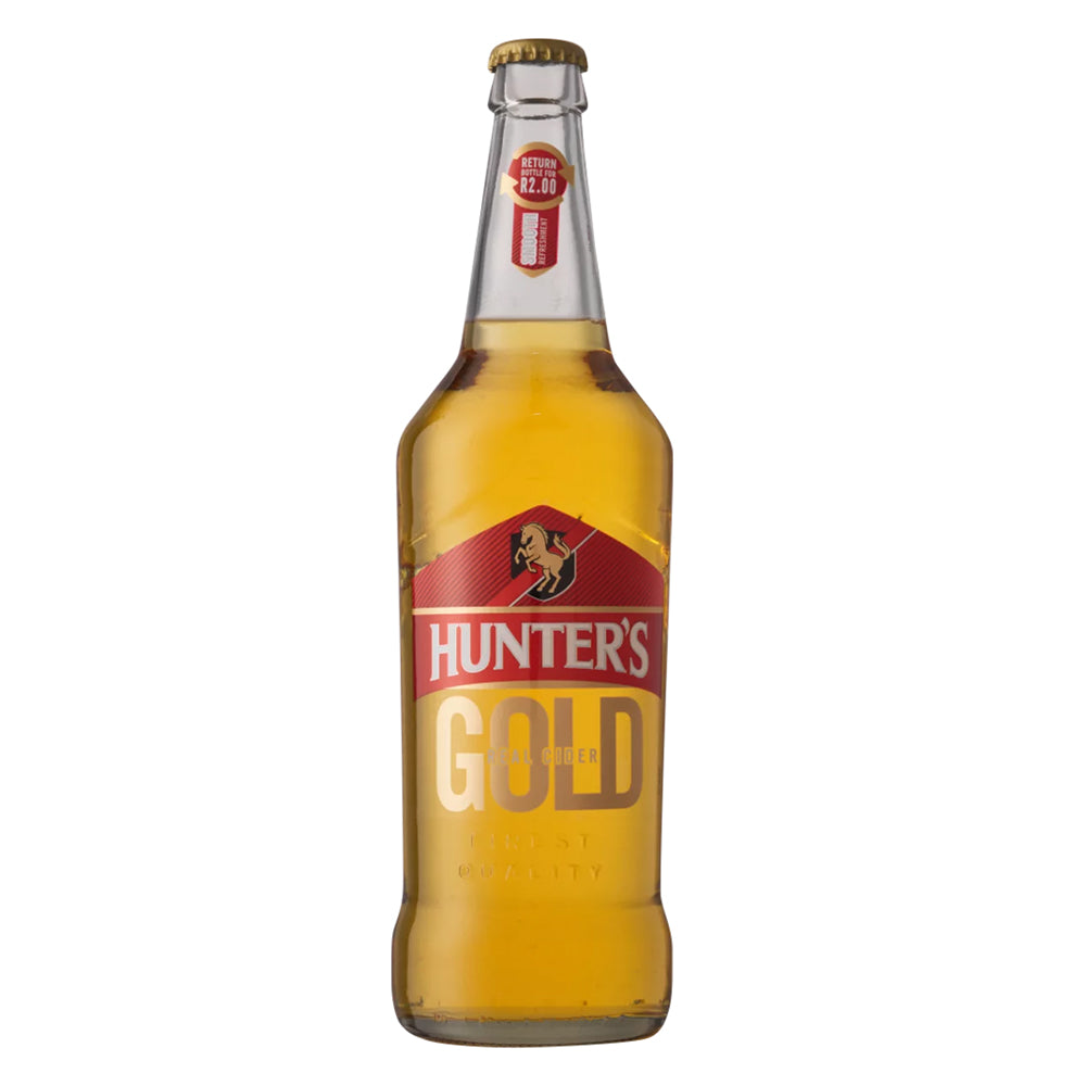 Buy Hunters Gold Cider 330ml Bottle - Case Online