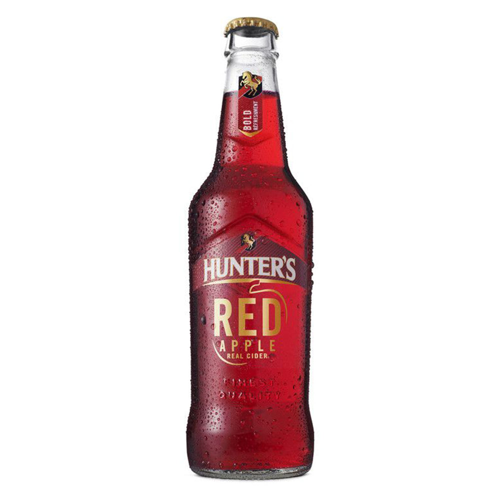 Buy Hunters Red Apple 330ml Bottle 6 Pack Online