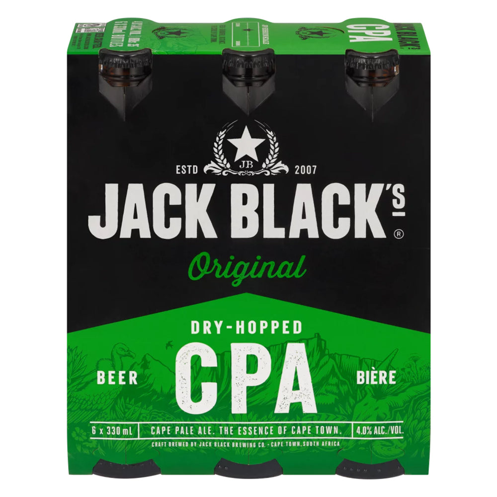 Buy Jack Black Beer - Cape Pale Ale 330ml Bottle 6 Pack Online