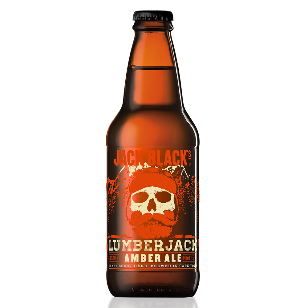 Jack Black Beer Lumber Jack Amber Ale 340ml 4 Pack