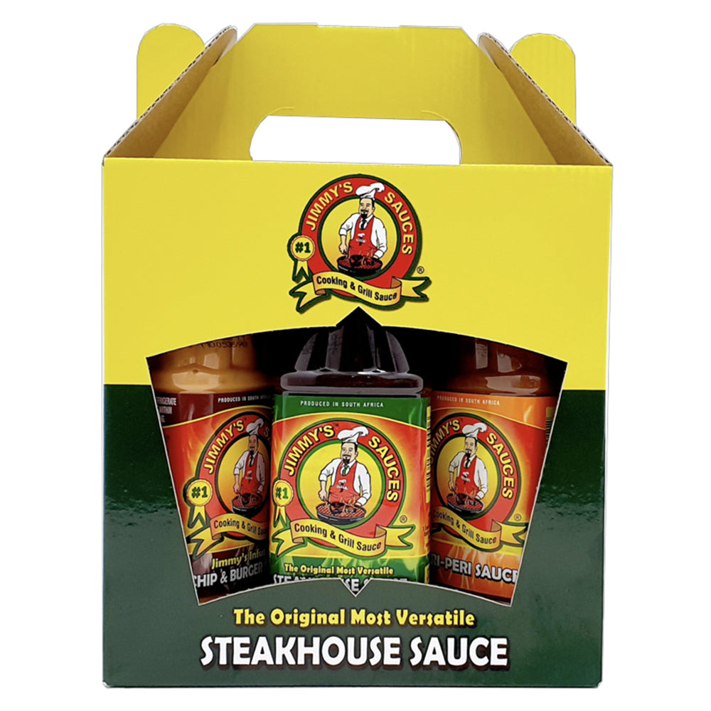 Buy Jimmys Sauces Mixed Hamper Pack Online