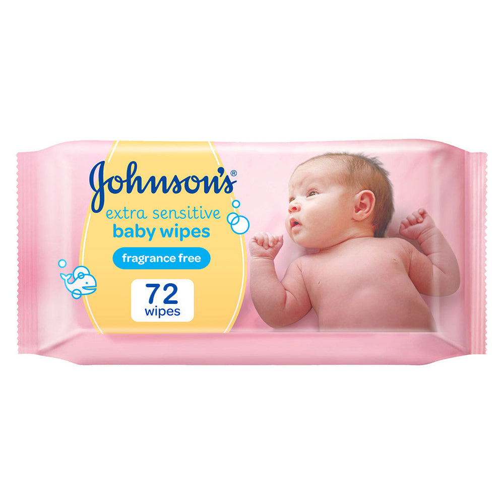 Buy Johnsons Baby Wipes Sensitive Online