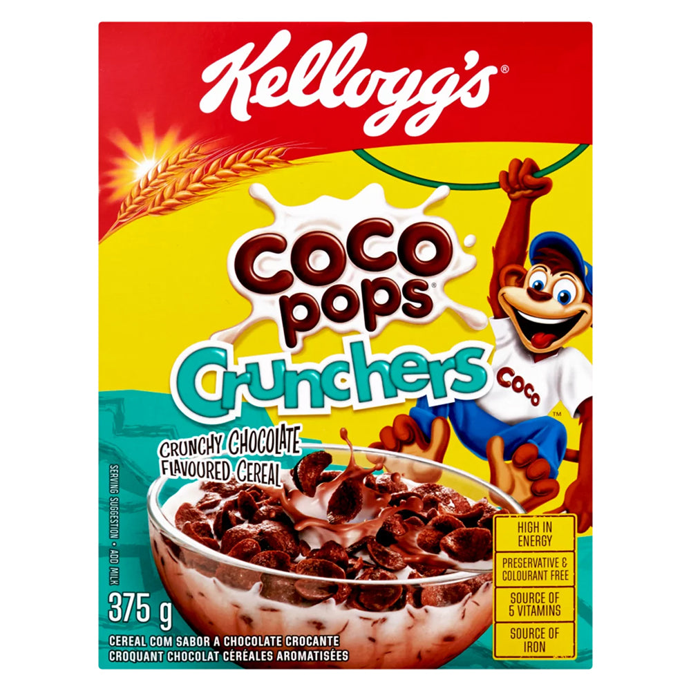 Buy Kelloggs Coco Pops Crunchers 375g Online