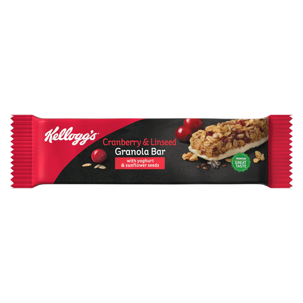 Buy Kelloggs Granola Single Bar - Cranberry & Linseed Online