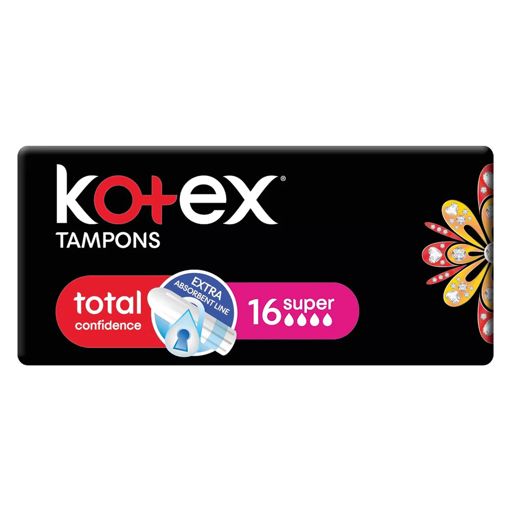 Buy Kotex Tampons Super - 16 Online