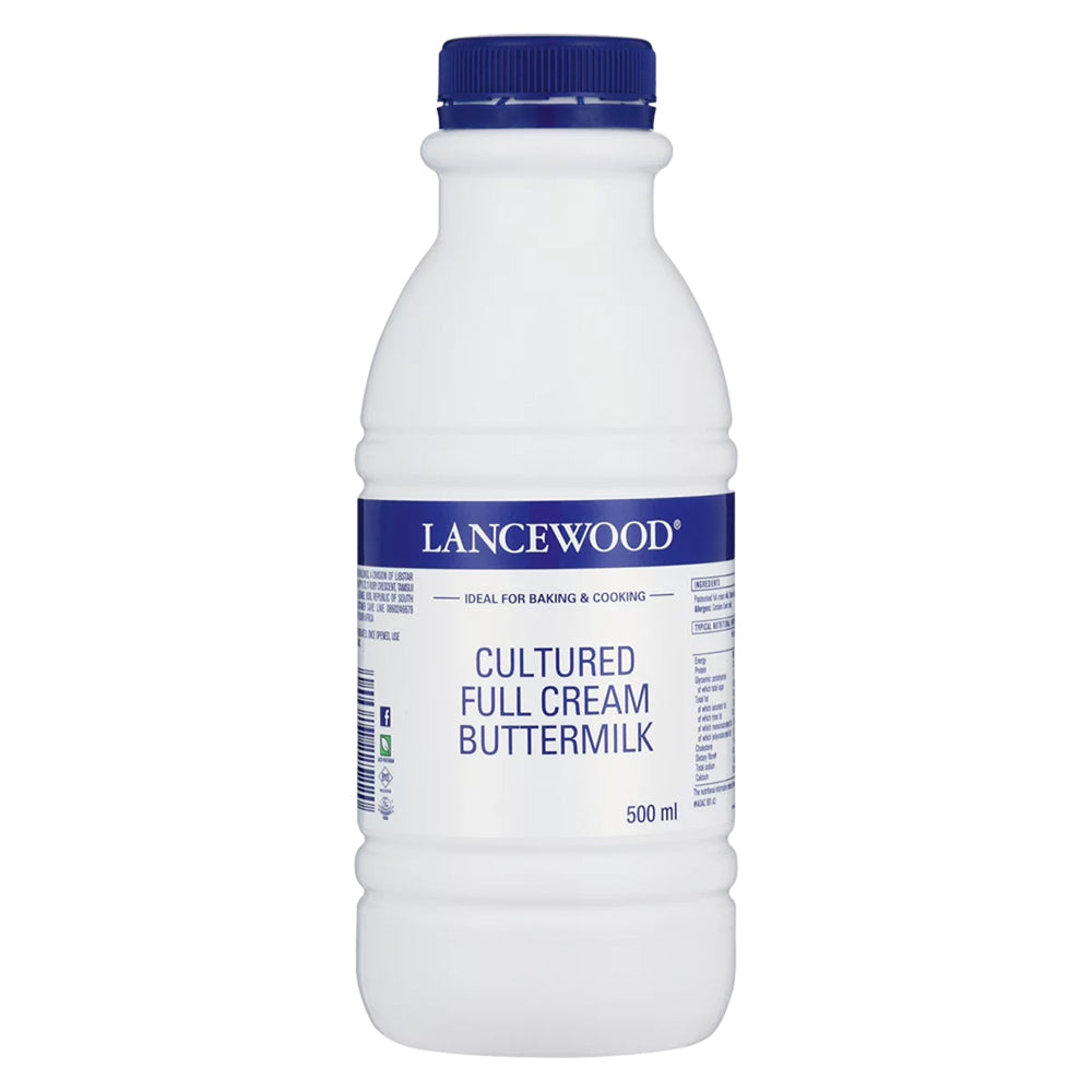Buy Lancewood Cultured Full Cream Buttermilk 500ml Online