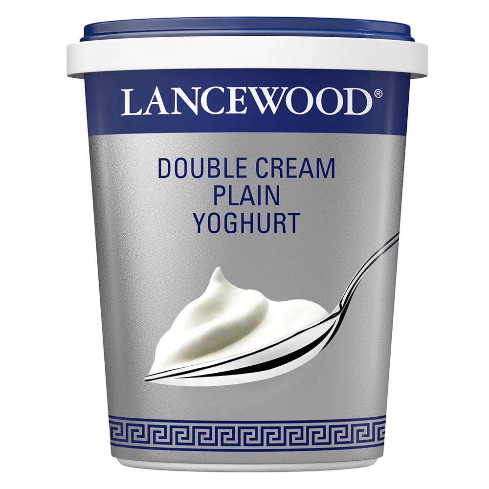 Buy Lancewood Double Cream Plain Yoghurt 500g Online