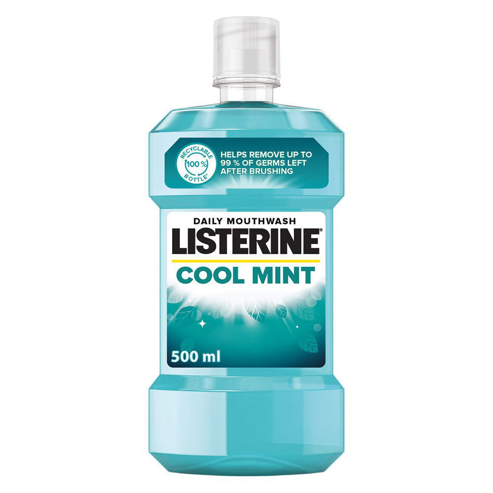 Buy Listerine Mouthwash Cool Mint 500ml Online