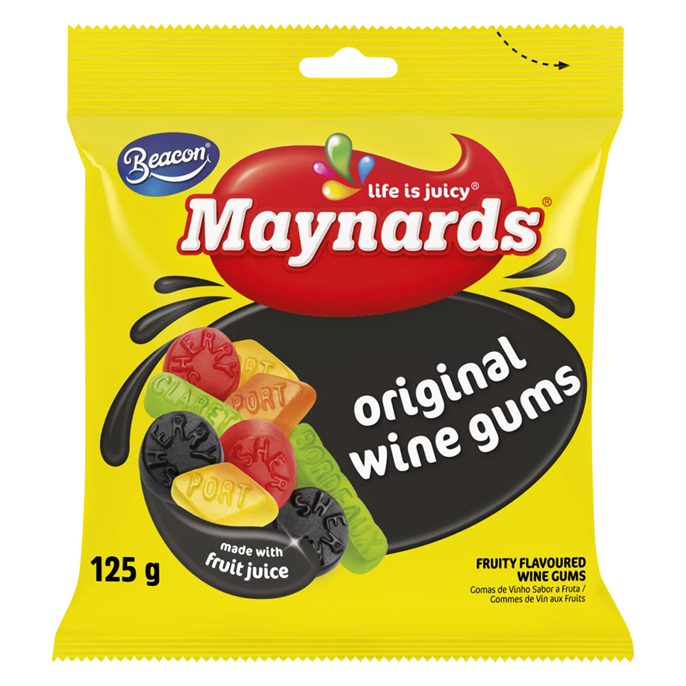 Buy Maynards Original Wine Gums 125g Online