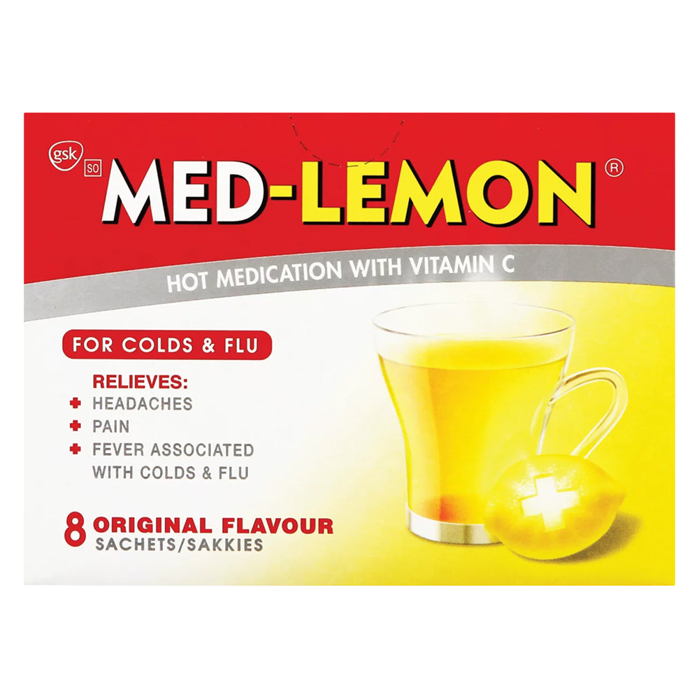 Buy Med-Lemon Sachets Original 8's Online
