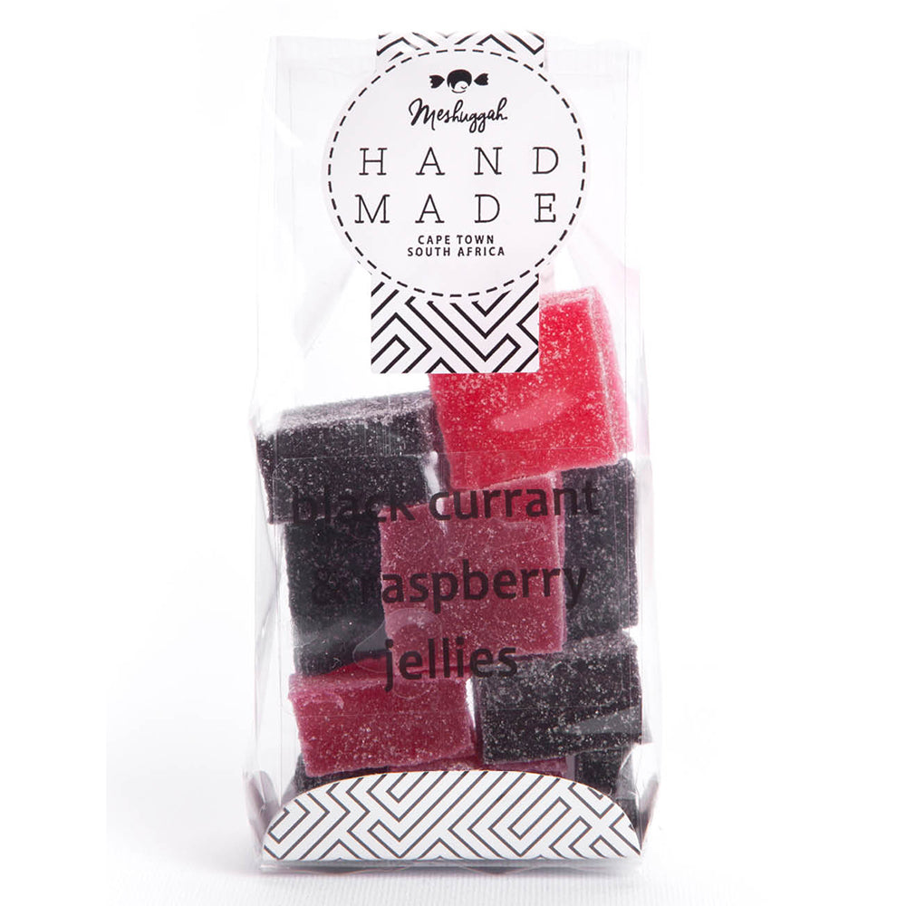 Buy Meshuggah Blackcurrant & Raspberry Jelly Squares Online