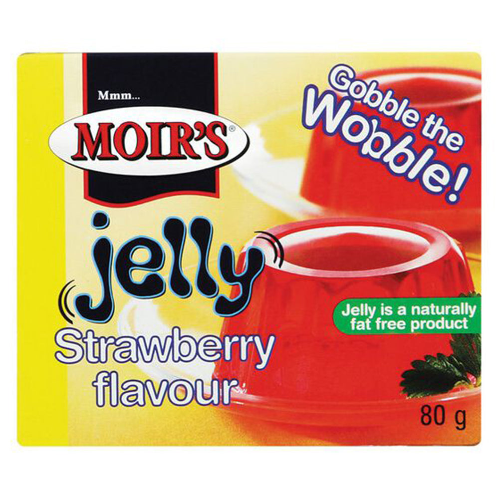 Buy Moir's Strawberry Jelly 80g Online