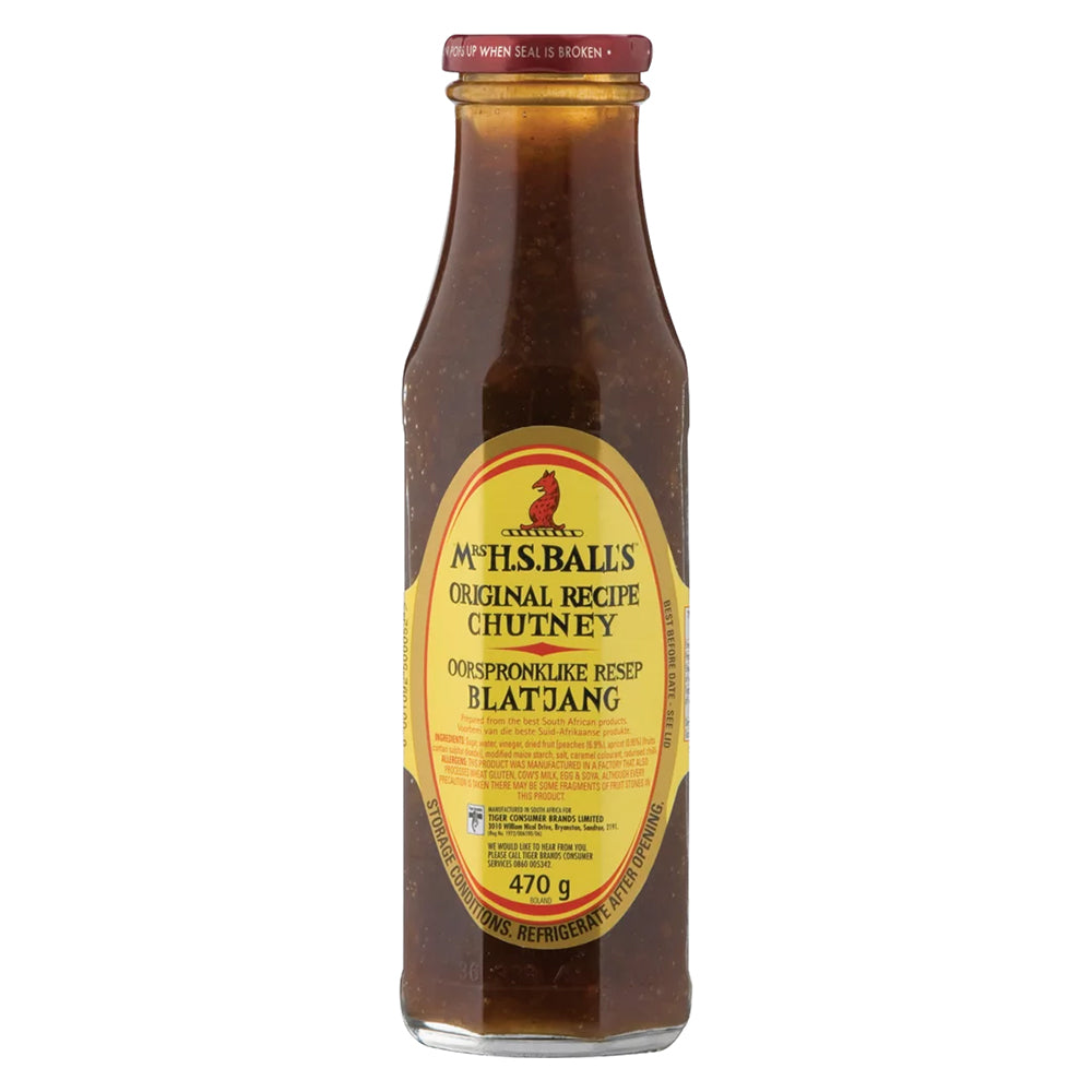 Buy Mrs Balls Chutney Original 470g Online