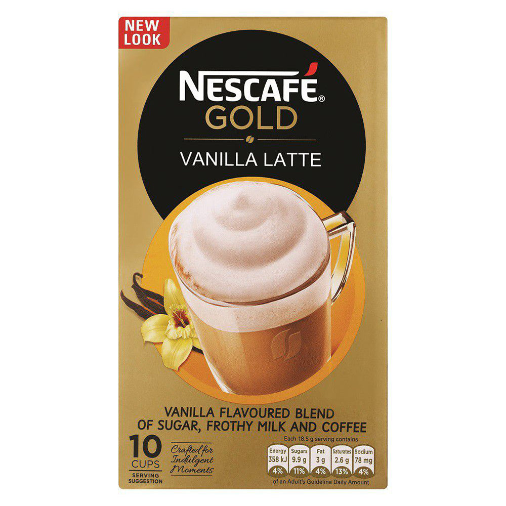 Buy Nescafe Vanilla Latte Sachets Online