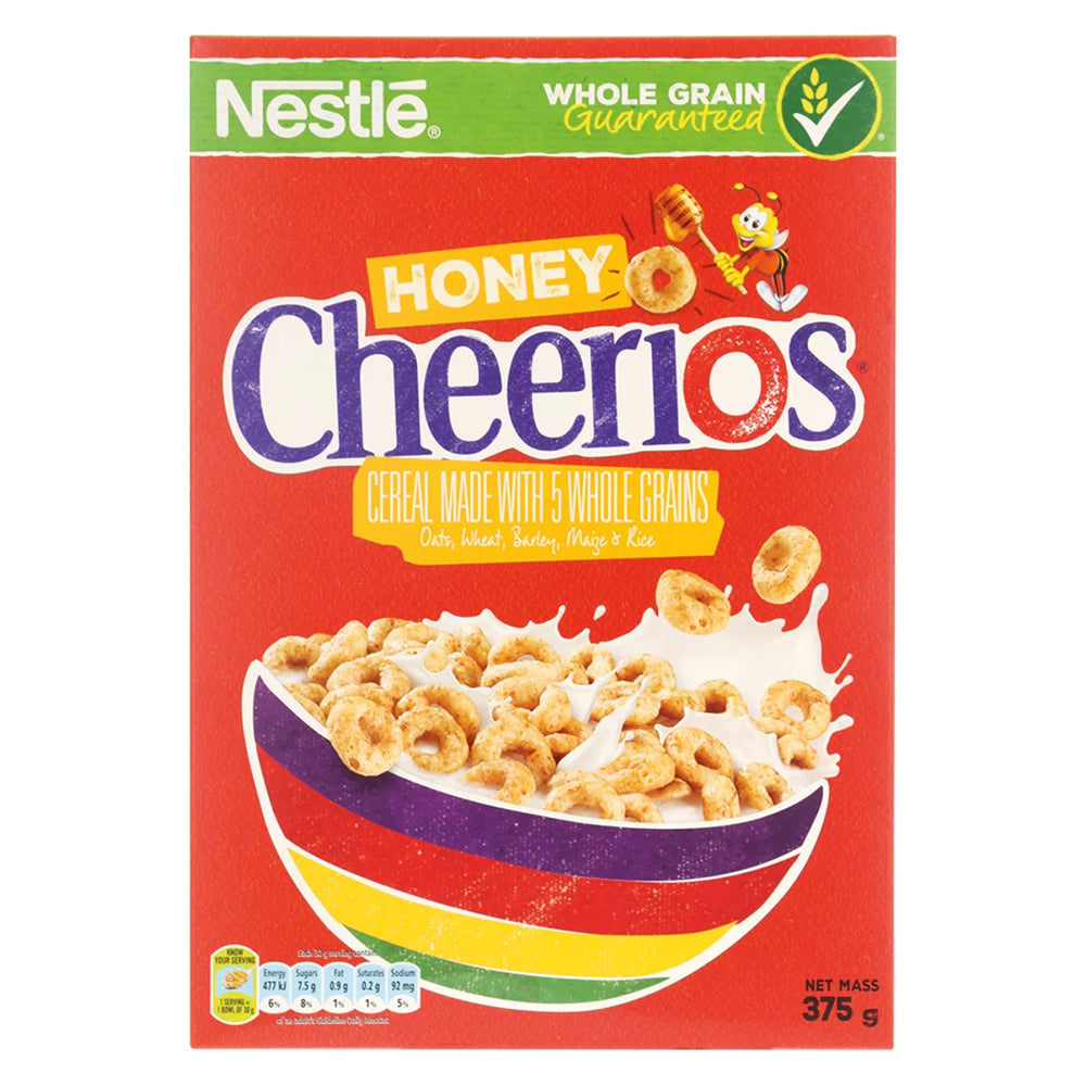 Buy Nestle Cheerios Honey Cereal 375g Online