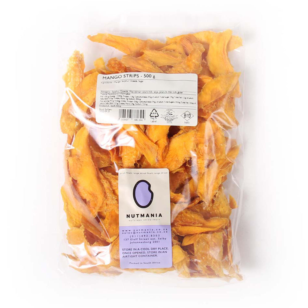 Buy Nutmania Mango Strips - 500g Online