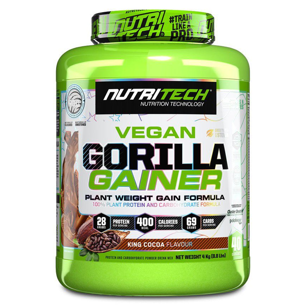 Buy Nutritech Vegan Gorilla Gainer - King Cocoa 4kg Online
