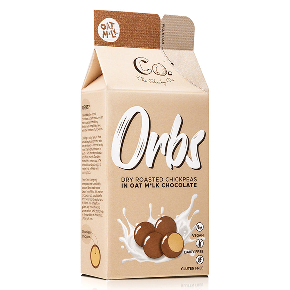 Buy Orbs Roasted Chickpeas Oat Milk Chocolate 65g Online