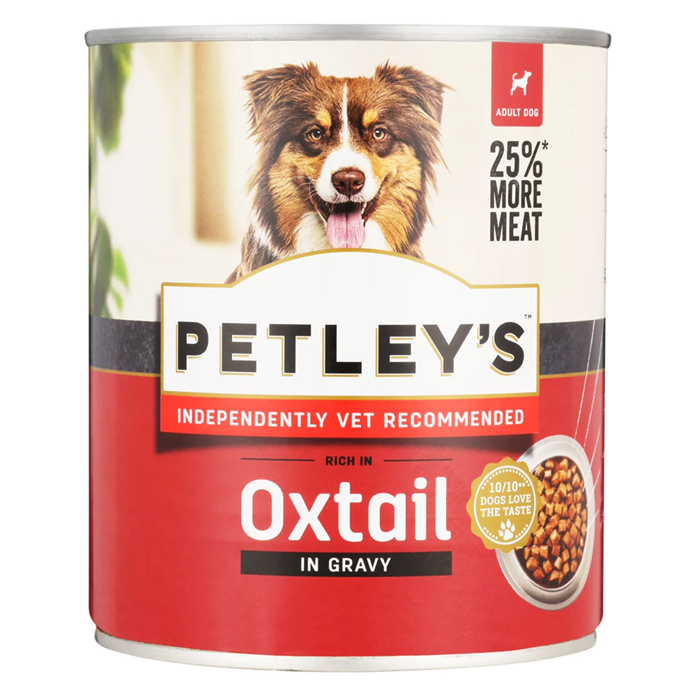 Petley's Dog Food - Oxtail in Gravy 775g