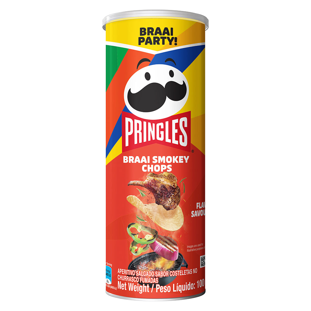 Buy Pringles - Braai Smokey Chops 100g Online
