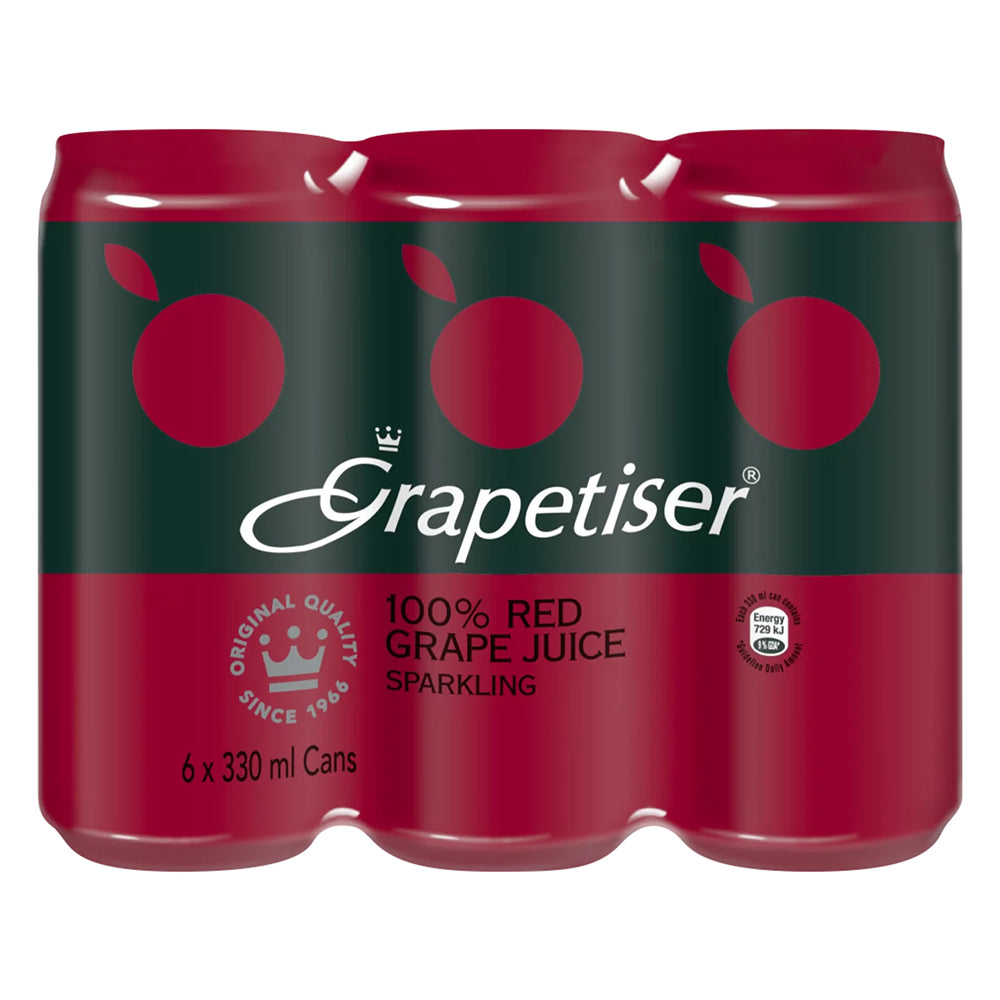 Buy Red Grapetiser 330ml Can 6 Pack Online