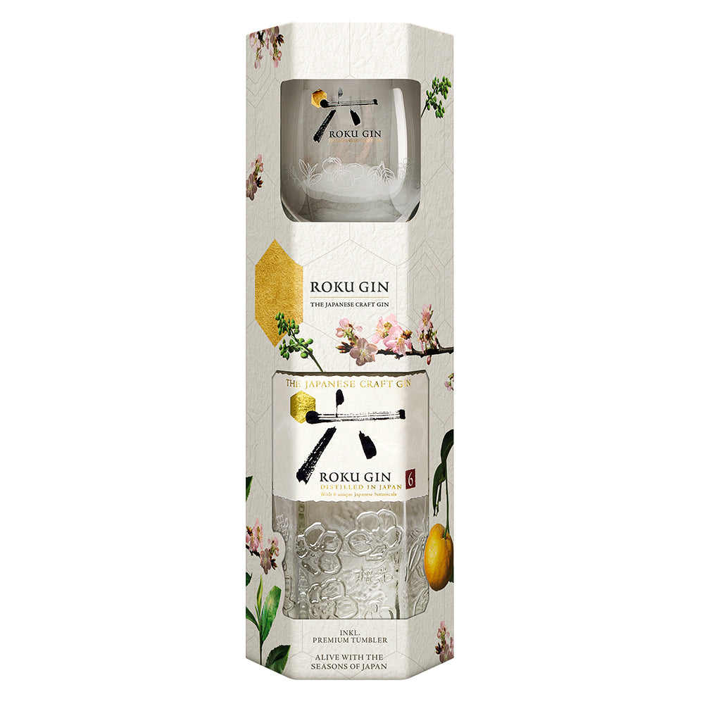 Buy Roku Japanese Craft Gin & Glass Online